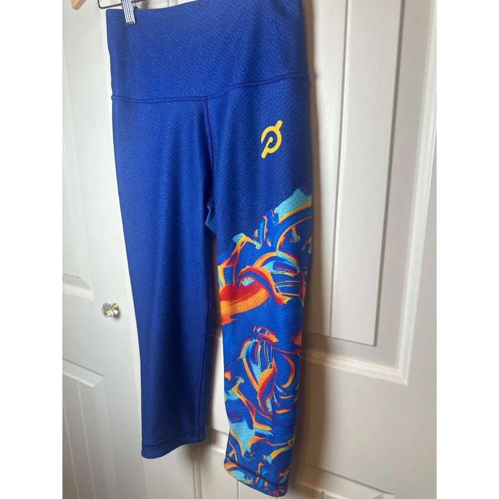 WITH For Peloton Leggings Blue Size XS High Rise